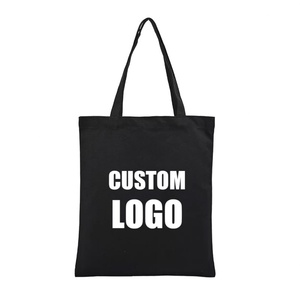 Design Your Own Bag Custom Reusable Shopping <b>Canvas</b> Cotton Tote Bags Screen Printing Customizable Promotional Tote Bag - Product Image 1