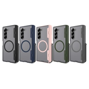 เคสโทรศัพท์พับได้รุ่นขายดีที่สุด ใช้ได้กับ Samsung ZFold6/ ลด 50% พร้อมบานพับภายนอกและขาตั้งด้านข้าง แม่เหล็กไร้สาย - Product Image 5