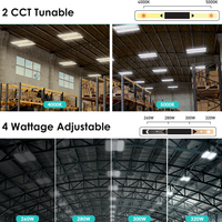 ETL DLC Conforme High Bay Light 165LM/W Industriel pour Éclairage LED pour Atelier et Entrepôt