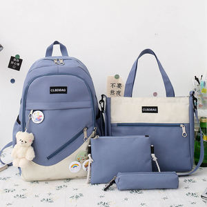 Wholesale Waterproof Oxford Textile Combination <b>Backpack</b> <b>Large</b> <b>Capacity</b> <b>Backpack</b> Lovely Girl Schoolbag - Product Image 2