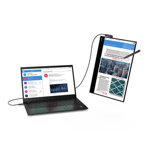 <span class=keywords><strong>Lenovo</strong></span>-<span class=keywords><strong>monitor</strong></span> portátil ThinkVision, pantalla IPS de 14 pulgadas tipo C 4096, solo 698g, M14t - Product Image 4