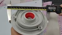 Pièces détachées Saurer TFO Twister, disque stationnaire pour machine textile, métier à tisser et machines à tisser, plastique 133 mm/133,84