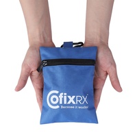 Sac de rangement pour petits accessoires en tissu polyester, personnalisable, multicolore, cadeau promotionnel, voyage, usage quotidien, fermeture éclair, mini pochette