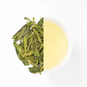 2023 New Premium Grade Factory Directly Supply longjing dragon well green tea leaf for milktea bubble tea