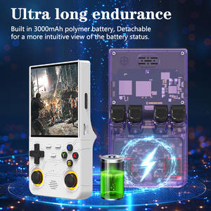 P New R36ultra 128GB Retro Cầm Tay Trò Chơi Giao Diện Điều Khiển Hệ Thống 40000 Trò Chơi 4 Inch IPS Màn Hình Xách Tay Pocket <span class=keywords><strong>Video</strong></span> Máy Nghe Nhạc Trò Chơi Kid Quà Tặng - Product Image 5