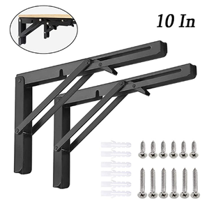 للطي أقواس الجرف الثقيلة المعادن مثلث قوس الجرف DIY قوس للطي الجرف المفصلي شنت الجدار - Product Image 2