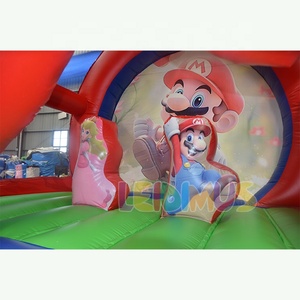 Bán Chạy Nhất Mario Nhảy Lâu Đài Cho Trẻ Em Nhà Bị Trả Lại Inflatable <span class=keywords><strong>Bouncer</strong></span> Cho Đảng - Product Image 3