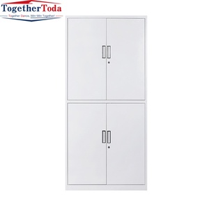 Armoire de rangement de fichiers de grande capacité, moderne, durable, en acier, avec serrure réglable, écologique, pour bureau, maison, hôtel - Product Image 2