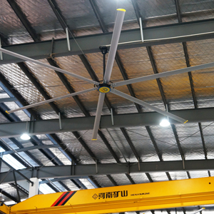 <span class=keywords><strong>Ventilateur</strong></span> <span class=keywords><strong>de</strong></span> plafond industriel HLVS 7 3 mètres et 6 1 mètres Moteur EC Faible bruit pour restaurant Stade <span class=keywords><strong>Salle</strong></span> <span class=keywords><strong>de</strong></span> <span class=keywords><strong>traite</strong></span> - Product Image 2