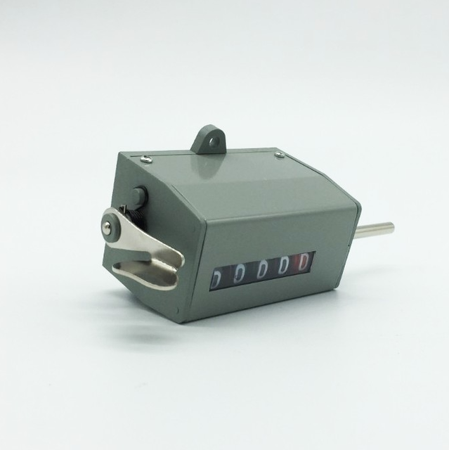 75-I 5-bit Machine Tool Mechanical Rotary Tachometer 75-1 Punch Press Accumulator Counter Meter