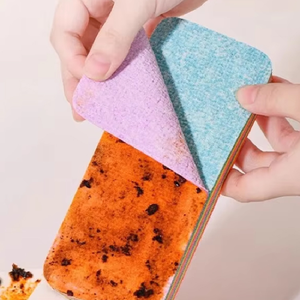 แผ่นขัดสำหรับห้องครัวดูดซับน้ำมันหลายชั้นเป็นมิตรต่อสิ่งแวดล้อมแผ่นฟองน้ำสำหรับใช้ในครัวเรือนแบบยั่วเย้า - Product Image 5