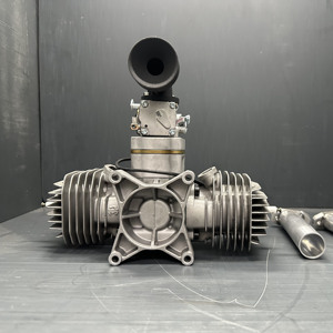 120cc mô hình hai xi-lanh hai thì kim loại không người lái trên không máy bay động cơ xăng với hệ thống phát điện - Product Image 2