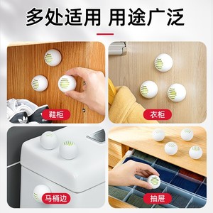 Angju Shoe Deodorizer 10pcs Rose Fragrance Fresh Air For <b>Wardrobe</b> And Shoe Cabinet - Product Image 3