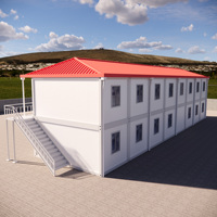 Maison conteneur à structure en acier durable pour construction rapide – Idéale pour villas, hôtels, bureaux de chantier, logements du personnel – Design moderne préfabriqué