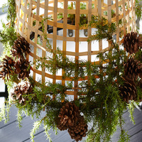 10 Stück DIY Tannenzapfen Weihnachtsbaumschmuck Natürliche Tannenzapfen für Winterpartydekoration