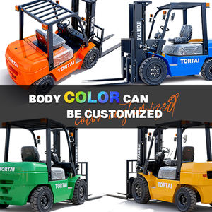 Düşük Fiyatlı Dizel Forklift 3 Ton 3.5 CE ISO Kaldırma Aracı Çatal Pozisyonlayıcı ve Yan Kaydırıcı ile Depo Forklifti - Product Image 4