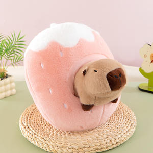 Peluche <span class=keywords><strong>de</strong></span> Felpa, Animal <span class=keywords><strong>de</strong></span> Peluche, Muñeco <span class=keywords><strong>de</strong></span> Dibujos Animados, Lindo Peluche <span class=keywords><strong>de</strong></span> Fruta, <span class=keywords><strong>Fresa</strong></span>, Capibara, Venta al por Mayor, Máquina <span class=keywords><strong>de</strong></span> Garras, Máquina <span class=keywords><strong>de</strong></span> Monedas Arcade - Product Image 5