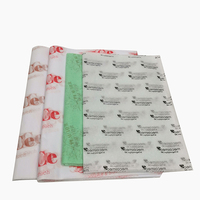 Papier de couleur 17gsm avec logo personnalisé pour la décoration emballage emballage papier de soie coloré recyclé de haute qualité