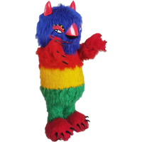 Costumes de mascotte en peluche personnalisés Blue Sky Brilliant 2023, costumes de monstres en fourrure pour les grands événements scolaires, Mardi Gras/Carnaval, adultes unisexes