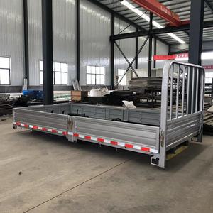 Camión volquete Van Box Más barato Flet Bed Truck Body Drop Side Cargo Truck Bodies - Product Image 2