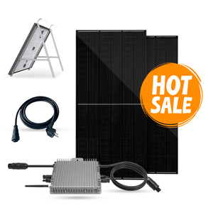 ระบบโซลาร์เซลล์ระเบียง 800W สำหรับสวนและระเบียง ขายดีในเยอรมนี ระบบเชื่อมต่อกับระบบไฟฟ้า - Product Image 2