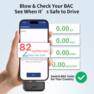 Analyseur d'<span class=keywords><strong>alcool</strong></span>émie 2026 pour le vin et les boissons – Éthylotest pratique - Product Image 5