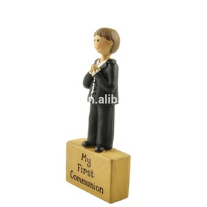 Resina personalizzata la mia prima comunione figure religiose articoli cattolici - Product Image 1