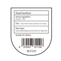 Bestverkochte huishoudelijke handdesinfectiemiddel zonder afspoelen, 29ml/30ml gel fles, draagbaar handdesinfectiemiddel, voorraad beschikbaar, dropshipping mogelijk