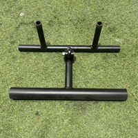 Barre de triceps pivotante multi-prise pour machine à câble, antidérapante, robuste, accessoire d'entraînement de triceps multi-poignées pour salle de sport