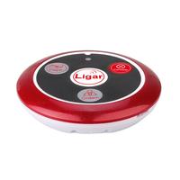 Bouton d'appel sans fil pour serveur de café-restaurant portugais, transmetteur de service, pager à quatre touches Retekess T117, portée 500m
