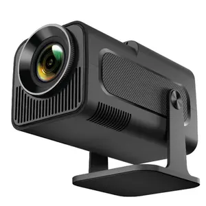 Directo de fábrica al por mayor HY320 proyector de cine en casa full HD Mini proyector Android inteligente proyector portátil de viaje al aire libre 4K proyector