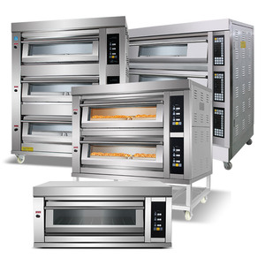 <span class=keywords><strong>Petit</strong></span> four à gaz et électrique <span class=keywords><strong>professionnel</strong></span> commercial pour la cuisson du pain simple double pont pour la boulangerie-pâtisserie équipement <span class=keywords><strong>de</strong></span> boulangerie avec vapeur - Product Image 3
