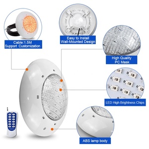 Lumière <span class=keywords><strong>LED</strong></span> de <span class=keywords><strong>piscine</strong></span> de haute qualité 12V Montage en surface Au-dessus du <span class=keywords><strong>sol</strong></span> IP68 Étanche Sous-marine Rgb <span class=keywords><strong>Lampe</strong></span> <span class=keywords><strong>LED</strong></span> de <span class=keywords><strong>piscine</strong></span> - Product Image 4