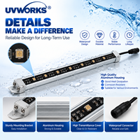 Bande LED UV UVWORKS SMD 3535 225NM 235NM 255NM 265NM 275NM 308NM 312NM 340NM 365NM UVC UVB UVA