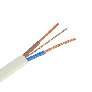 Fabrik preis 2*6 2*4 Weiß Solid Bare 2-adrige Konstruktion PVC-ummanteltes Bvvb-Kabel Elektrisches Haus Verkabelung Farbe Hochwertiger Draht - Product Image 1