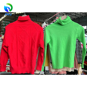 Свитера б/у Женская одежда свитера с высокой горловиной оптовиков онлайн кашемировый свитер женская одежда б/у оптом - Product Image 1