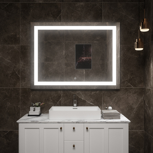 Bathroom <b>Mirror</b> with <b>Light</b> <b>Mirror</b> with Led <b>Light</b> Led <b>Light</b> <b>Mirror</b> - Product Image 2