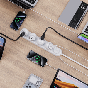 ETL/UL/FCC chứng nhận 360 độ xoay USA/Mỹ tiêu chuẩn 5 ft mở rộng dây dẫn ánh sáng an toàn quá tải bảo vệ - Product Image 1