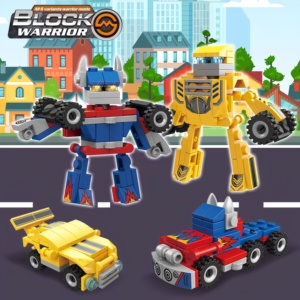 קופסת עיוורת xingle abs רובוט חינוכי פלסטיק נושא 12-חלקים בלוקים עבור 5 עד 7 שנים יוניסקס מתנה לילדים - Product Image 2