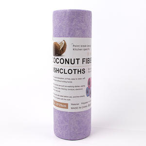 Reusable Cleaning Wipe Household Kitchen Cloth Microfiber Towel Rolls Dish <strong>Rags</strong> Wash <strong>Paper</strong> Towel Replacement 25cm 20pcs - Product Image 4