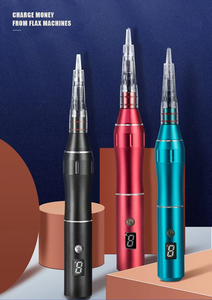 Kỹ thuật số không dây Nano công nghệ pmu máy thép không gỉ bán vĩnh viễn trang điểm lông mày xăm bút microblading bút - Product Image 2