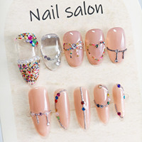 Ensemble de perles pour nail art en 23 couleurs vibrantes, 5 grammes par paquet, adapté au design d'ongles DIY, à la décoration 3D et à la décoration artisanale pour les fêtes