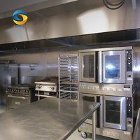 Peralatan Sayuran Prefabrikasi Dapur Sentral Semua Peralatan Katering Peralatan Dapur Komersial Stainless Steel Harga Oem