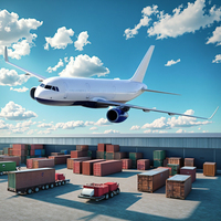 Service d'expédition express aérien international porte-à-porte directe avec livraison directe, support 24h/24 et 7j/7 et assurance