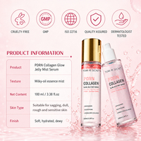 Sérum Brume Éclat au Collagène PDRN Premium Hydratation Profonde Éclat Lumineux avec Niacinamide Glutathion Collagène Hydrolysé