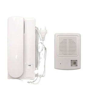 Villa/familia/oficina/apartamento edificio Fácil instalación 2 cable de audio intercomunicador Puerta de teléfono con voz clara - Product Image 1