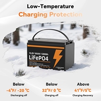 Batterie solide 12V 100Ah Groupe 31 avec BMS 100A intégré, 15000 cycles de décharge profonde, rechargeable, idéale pour les systèmes solaires, VR, applications marines et véhicules utilitaires