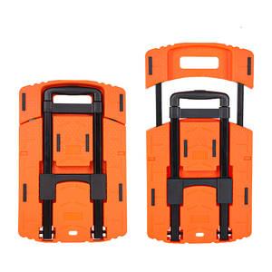 Baoyu Multifunctionele 2 In 1 Bagagekarretje Nieuw Ontwerp Platform Handwagen Volledig Opvouwbare Handtrolley - Product Image 2
