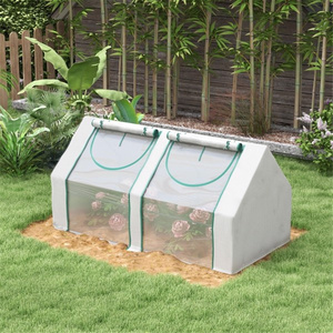 DB Modern Eco-Friendly <b>Walk</b>-<b>in</b> <b>Greenhouse</b> Easily Assembled Steel PE Materials Nature for Shipping (Prohibited ) - Product Image 1