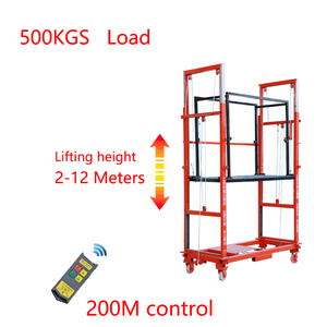 Nuovo Elevatore Elettrico Mobile in Acciaio Personalizzabile da 2-12m con Fune Metallica per Industrie al Dettaglio - Product Image 5